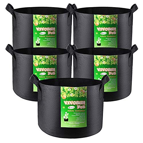 VIVOSUN 5 Best Fabric Grow Pots